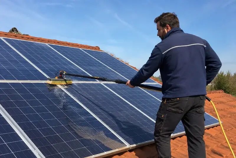 Nettoyage et entretien de panneaux solaires à Vins-sur-Caramy